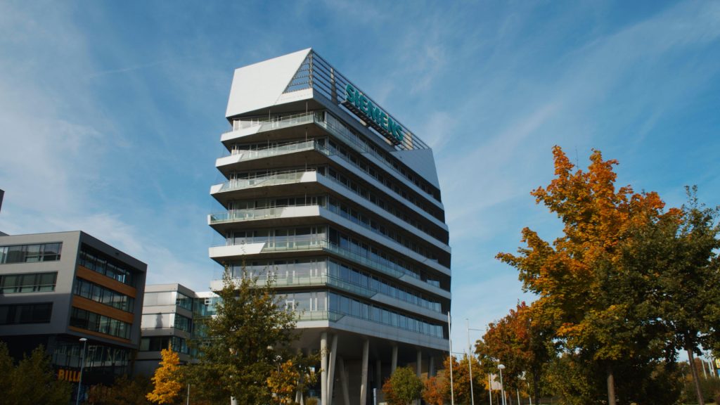 Siemens Standort bei Prag